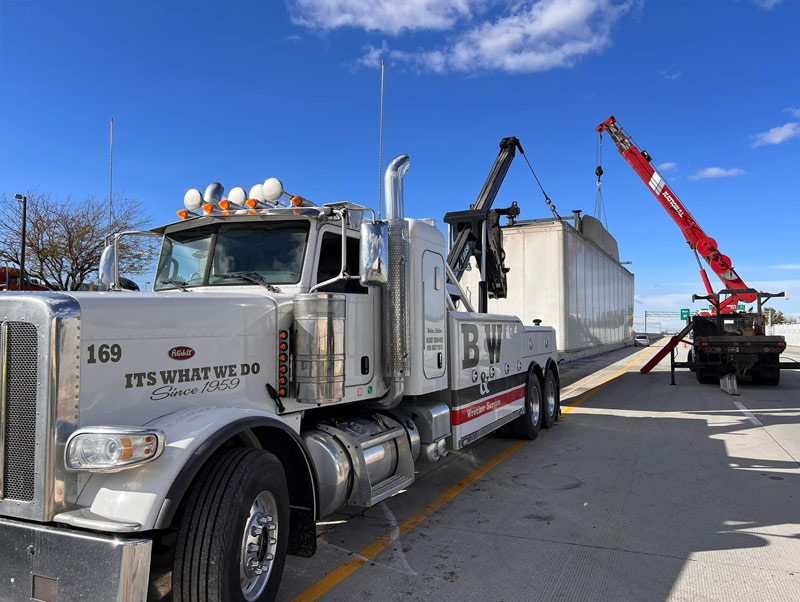 B and W Wrecker Service Boise Idaho Accident Recovery