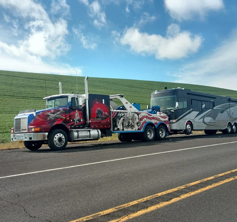 B W Wrecker Service Location Pasco Washington