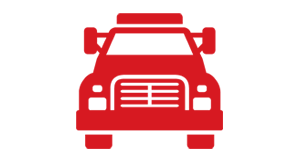 Specialized Vehicle Transport Boise Idaho B W Wrecker Service Red Truck Icon