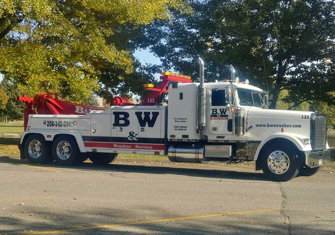 Specialized Vehicle Transport Secure Storage Facility Boise B W Wrecker Service
