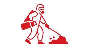 Trained and Certifiedand built for the hard jobs red icon Boise Idaho